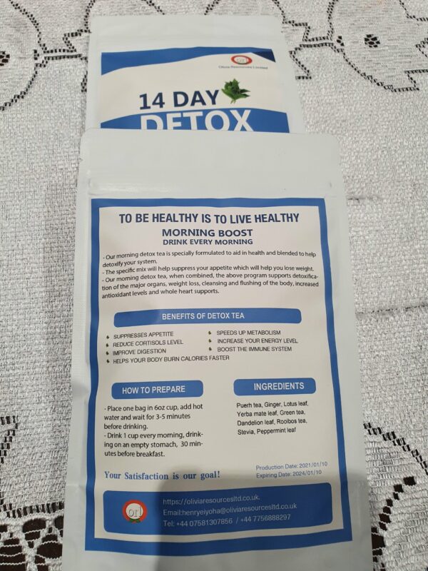 14 Day Detox (Morning Boost) Tea. - Image 3