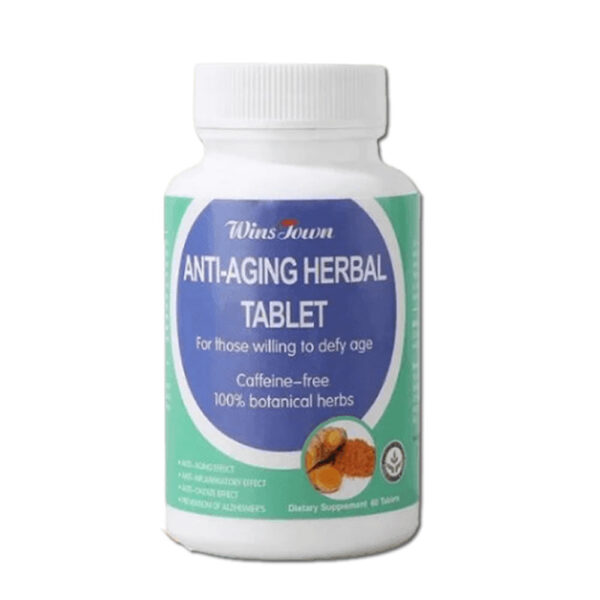 ANTI-AGING HERBAL SUPPLEMENT-800mg x 60 Tablets