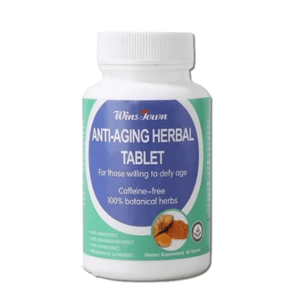 ANTI-AGING HERBAL SUPPLEMENT-800mg x 60 Tablets