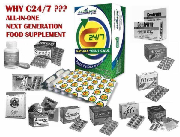 C24/7 Antioxidants Phytonutrients. 30 V-Capsules. - Image 3