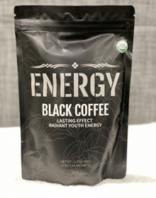 ENERGY BLACK COFFEE--14 sachets X 3.5g-Halal - Image 2
