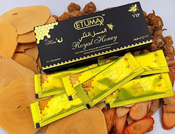 Etumax Royal Honey-12 sachets (10g each) box. Halal - Image 3
