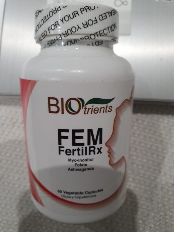 FEM FertileRx- Natural Women's Fertility Health & Wellness -60 Caps. - Image 4