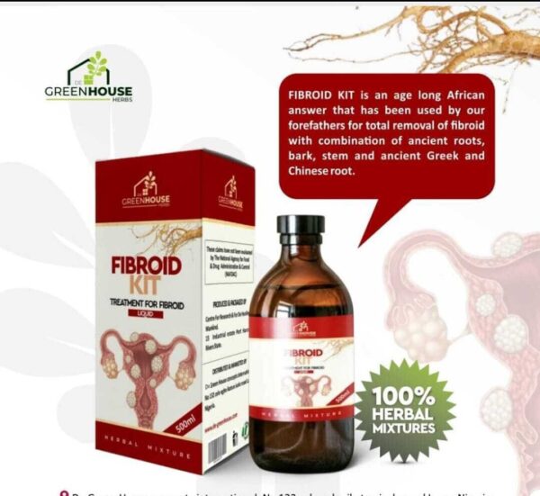 Fibroid Kit-Treatment for Fibroid- Herbal Mixture-500ml - Image 2