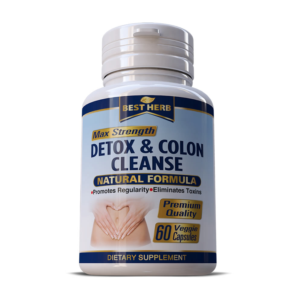 Colon Detox Cleanse Weight Loss Slimming Fat Burner Pills