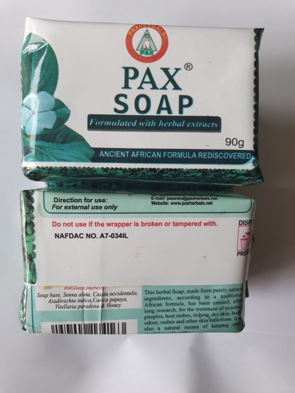 PAX Herbal Soap Formulated with Herbal Extracts-90g - Image 2