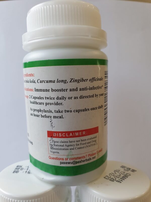 Paxherbal CUGZIN Anti-Infective and Immune Boosting Supplement - Image 4