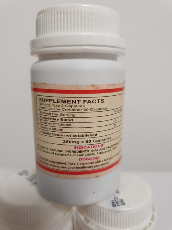 Paxherbal Formula G for fatigue and Erectile Dysfunctions. - Image 4