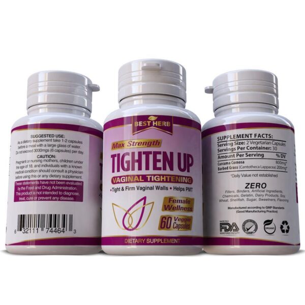 TIGHTEN UP- Vaginal Tightening- Tight & Firm Vagina Walls- Dietary Supplement - Image 2