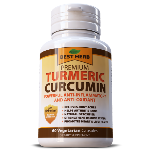 TURMERIC 95% CURCUMIN EXTRACT BLACK PEPPER (BioPerine) CAPSULES - Image 5