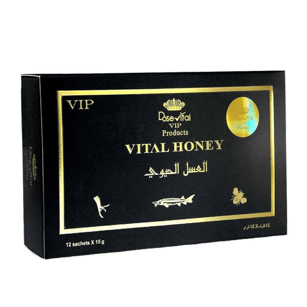 VIP VITAL HONEY.with Caviar & Tongkat Ali Powder