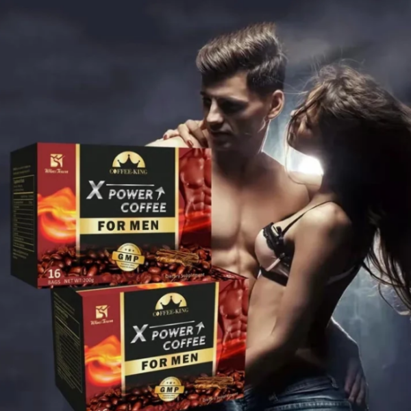 X- POWER COFFEE FOR MEN- 16 sachets/box , 12.5g/sachet - Image 4