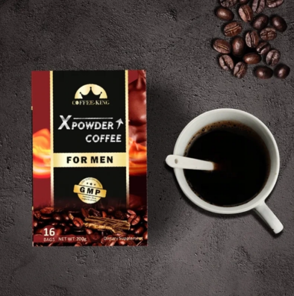X- POWER COFFEE FOR MEN- 16 sachets/box , 12.5g/sachet - Image 2