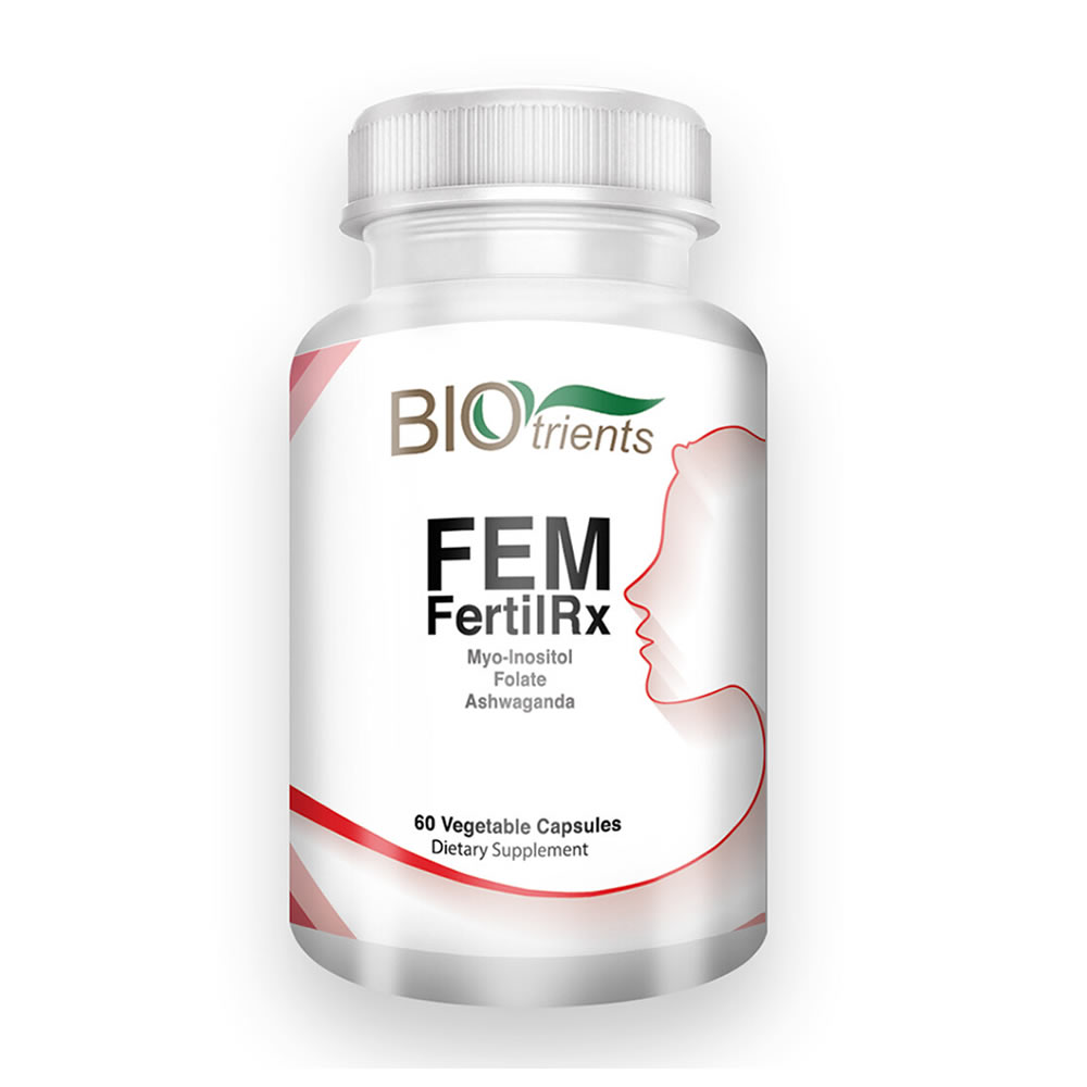 FEM FertileRx- Natural Women's Fertility Health & Wellness -60 Caps.