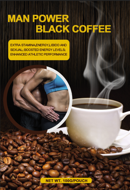 Man Power Black Coffee-Halal 3.5g x 14 sachets / pack- Net WT.49g