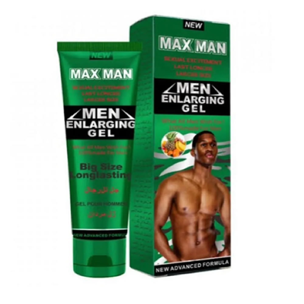MAXMAN EN-LARGING GEL 100% Herbal Delay Cream for Men.