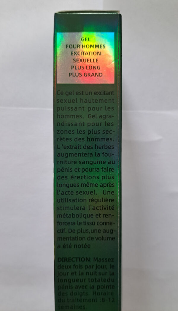 MAXMAN EN-LARGING GEL 100% Herbal Delay Cream for Men. - Image 2