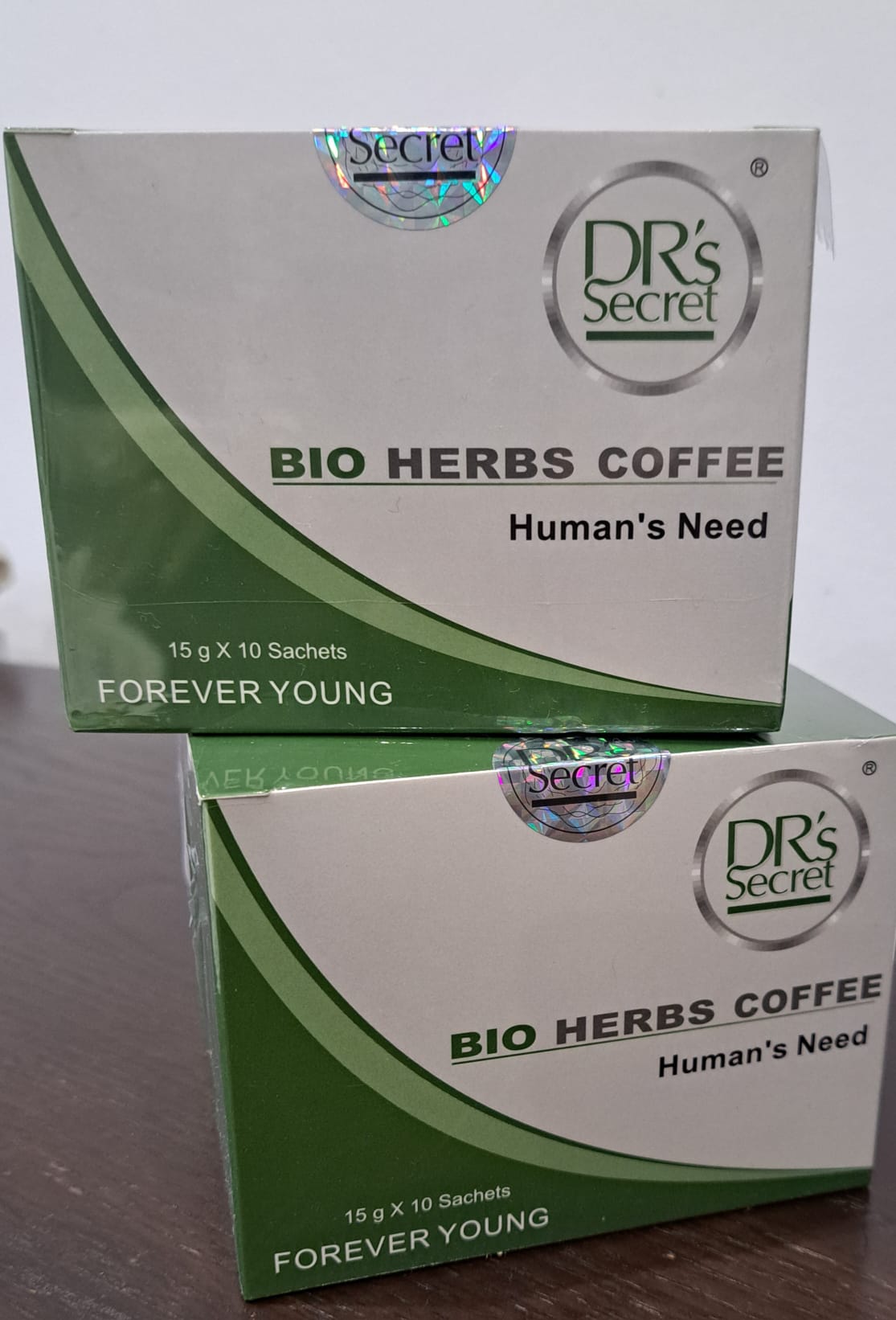 Dr Secret Bio Herbs Coffee- Halal. 10 X 15G Sachets